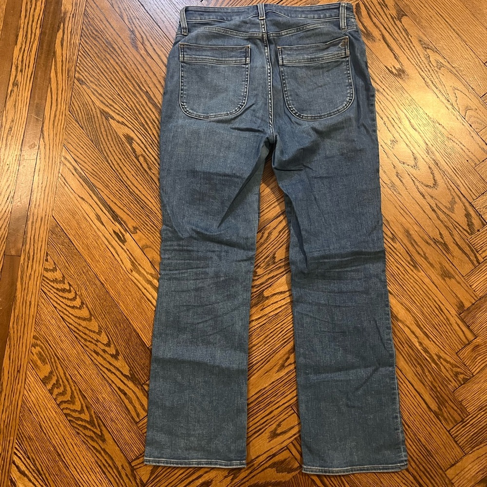 Madewell Curvy Kick Out Full Length Jeans - Picture 3 of 3